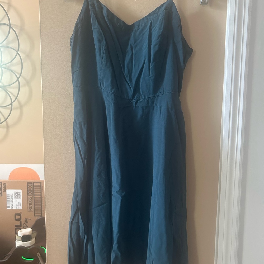 Old Navy Strapless Blue Dress